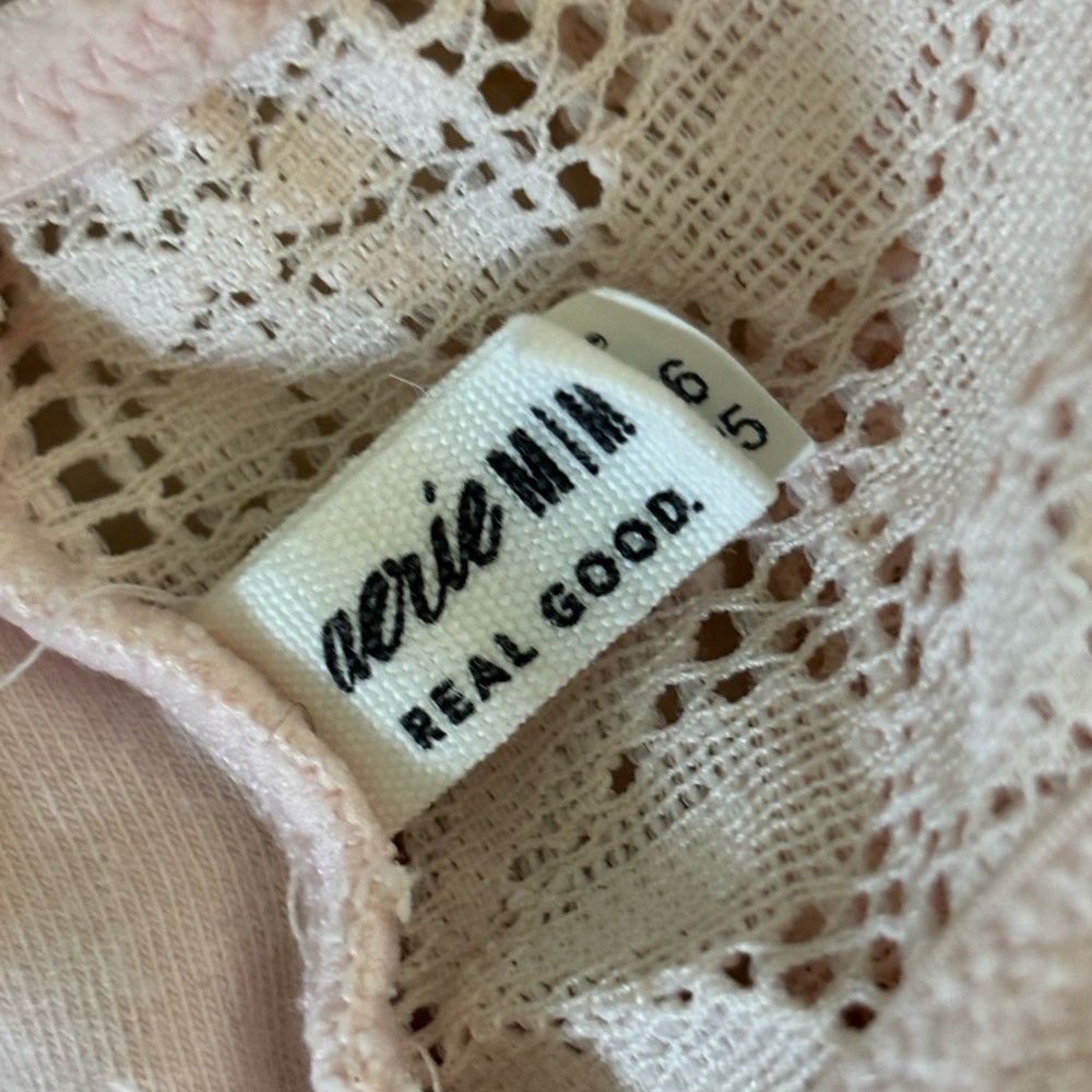 Aerie lace bralette medium pink - Picture 5 of 5